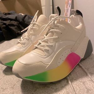 Stella MCcartney Eclypse Rainbow Sneakers size 6